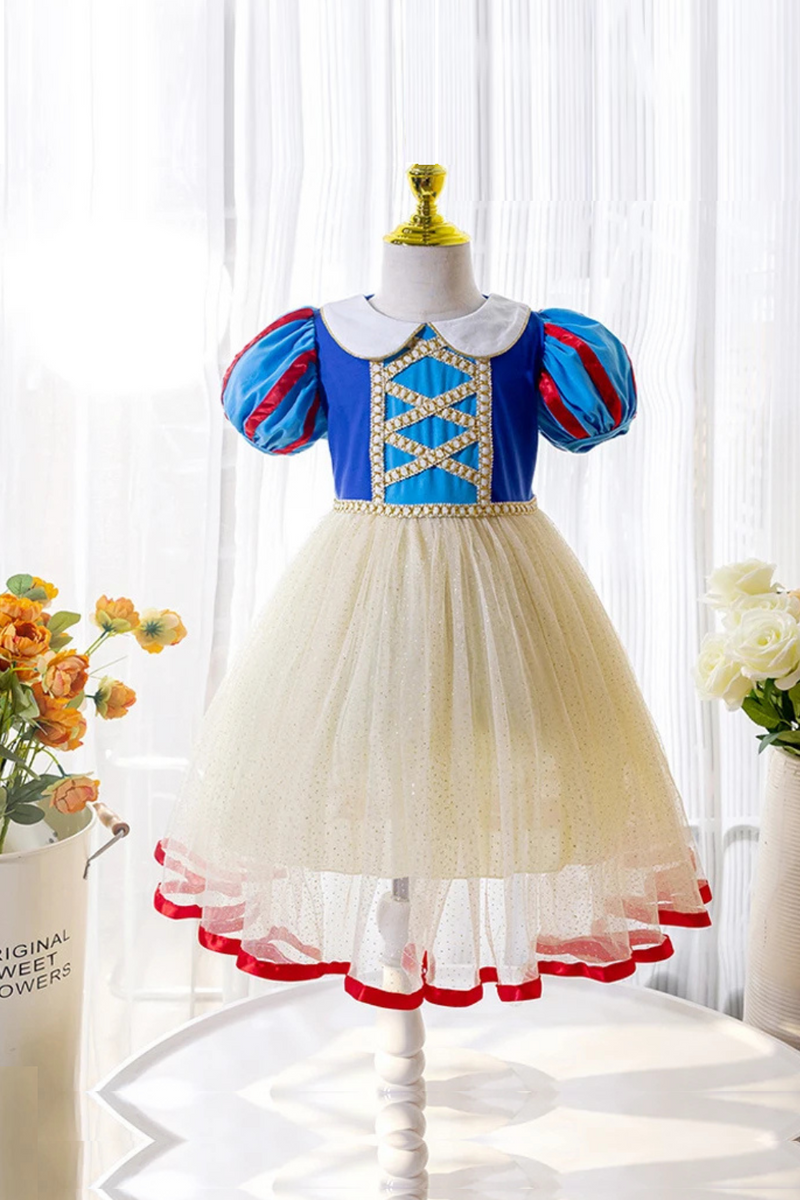 Dress Children Summer Snow White Dress Aisha Cosplay Clothing Costume Dresses for Girls Princesses