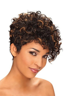 Short Curly Brown Wigs for Women Natural Looking Cosplay Hair Wigs