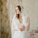 Cathedral Wedding Veils Long Bridal Veil One Layer White Ivory Lace Bride Veils Wedding Accessories
