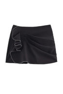 Women's Black Gothic Mini Skirt Skirt Low Waist Shorts Skirts Clothes Summer