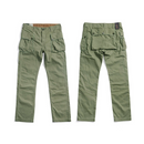 Military trouser Men Vintage Slim & Straight Fitting Casual Pants