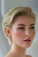 Short Pixie Cut Straight Bob Lace Front Human Hair Wigs For Women Remy Hair Slicked Back Wigs