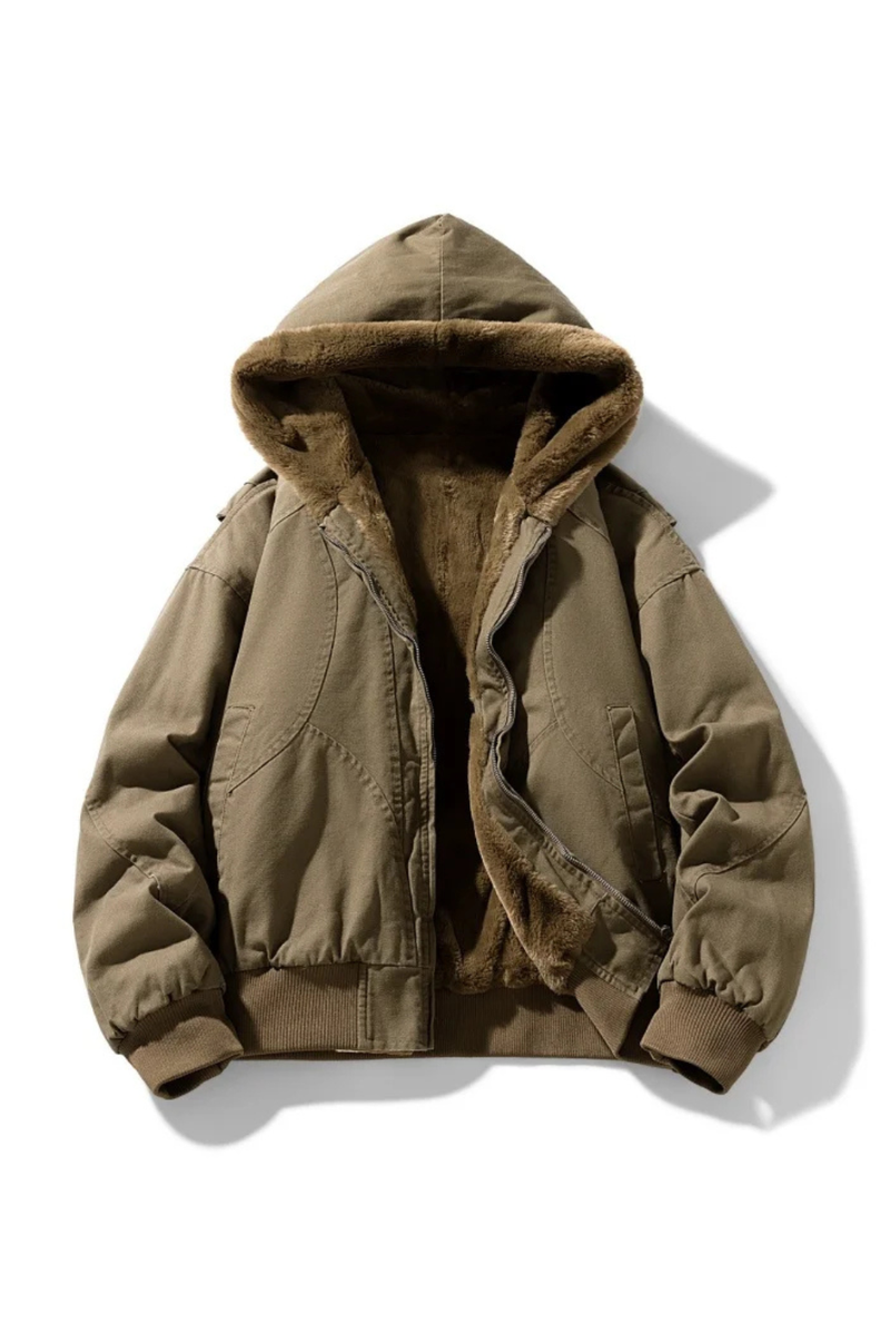 Winter Men Coat Casual Women Parka Coat With Hooded Streetwear Loose Couple Thick Plus Velvet Coat