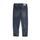 11.5oz Denim Washed Straight Jeans for Men Casual Pants