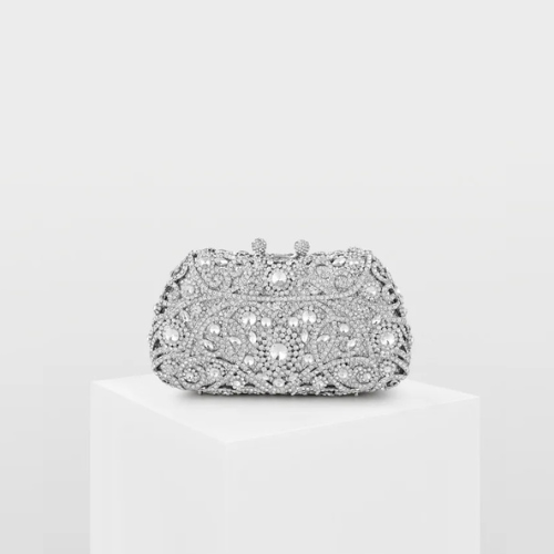 Women Crystal Clutch Bag Evening Bags Ladies Gala Dinner Purses Wedding Bridal Handbag