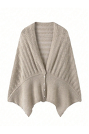 Beige cardigan on a white background, Obroi