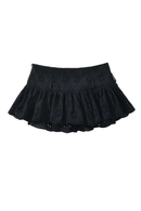 American Retro Mini Skirt For Women Side Zipper Summer Skirts With Shorts Lining