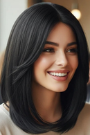Lace Front Wigs For Women 13x4 Pre Plucked Wear And Go Short Bob Wig With Bangs Pre-cut Ombre Blonde Lace Wigs