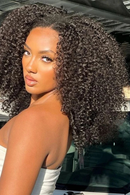 Kinky Curly Human Hair Bundles, 1/3/4 Bundle Deal, Natural Black Curly Hair Weave Extensions