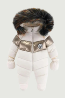 Overalls Baby Clothes Winter Velvet Romper Newborn Infant Boys Girls Warm Thick Jumpsuit Hooded Outfits Snowsuit Coat Clothing