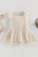 Embroidery Princess Elegant Dresses Children Birthday Clothing Baby Wedding Party