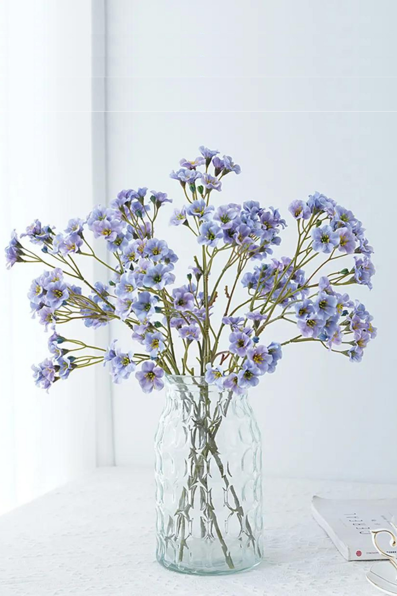 3 Forks/Bouquet Artificial Flower Silk Cornflower Fake Flowers Artificial Plant Decorative Flowers Home Decor Wedding Decor