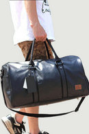 Men Travel Bags Waterproof Luggage Handbag Duffel Bags Large Capacity Trip Bag Weekend Bags Leather Handbags