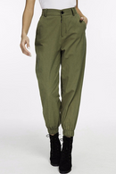 Vangull Casual Army Green Cargo Woman Fashion High Waist Jogger Spring Loose Trousers Female Sweatpants Streetwear Ladies Pants