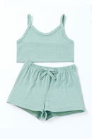 Summer Baby Girls Cotton Top Tees Shorts House Wear Clothes Sets Toddler Kids Mini T-Shirts Sleeper Suit Home Clothes