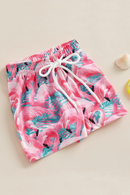 Flamingo Swimming Trunks For Girls Boys Swim Trunks Swimsuit Children Swimwear Kids Swimming Shorts Baby Bathing Suits