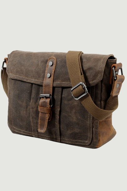 Men Crossbody Bags Male High Quality Vintage Shoulder Bag Casual Solid Messenger Bag Waterproof Satchels