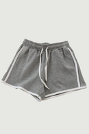 Women Summer Cotton Shorts With Belt Casual Stretch High Waist White Linen Mini Shorts Female Trousers Outwear