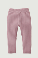 Ribbed Solid Baby Pants Leggings