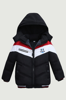 Kids Baby Outerwear Thick Warm Children Down Jacket Children Long Sleeve Hooded Jackets For Boys