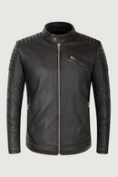 Real natural leather jackets men real leather jackets