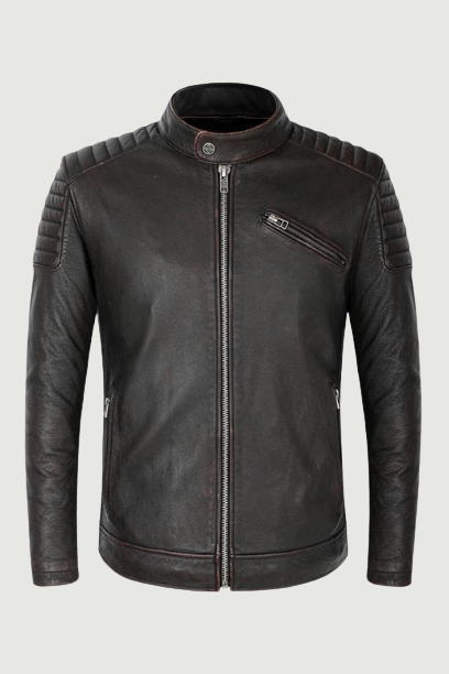 Real natural leather jackets men real leather jackets