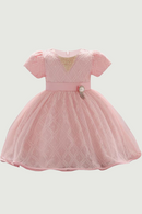 Gown Clothes Infant Baby Girl Dress Lace Embroidery beads Baptism Dresses for Girls 1st Year Birthday Party Wedding