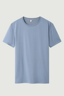 Men Summer Short Sleeve Mens Tshirts Solid Color O Neck T Shirt For Men Causal Tops Tees Man Clothing