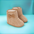 0-1 Year Old Toddler Shoes Winter Baby Girls Shoes Soft Sole Warm Snow Boots 6 Months Little Girl Thick Wool Velvet Lining Shoes