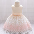 Flower Girls Wedding Baby Dress Lace Christening Gown Baptism Clothes Newborn Kids Birthday Princess Infant Party Costume