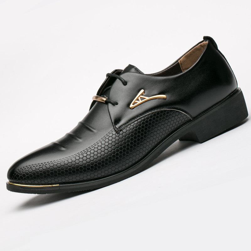 Robe d'affaires hommes chaussures classique en cuir hommes costumes chaussures sans lacet robe chaussure hommes Oxfords