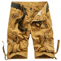 Summer Shorts Section Denim Shorts Men Cotton Short Fat Increase Young Men Bags Overalls