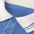 Baby Boys Knitted Sweaters Spring Lightweight Casual Lapel Children Tops Long Sleeve Kids Clothes for Boys