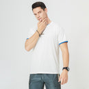 Elastic Men T-Shirt O-Neck Short Sleeve Men T Shirt for Clothing T Shirt Men Top