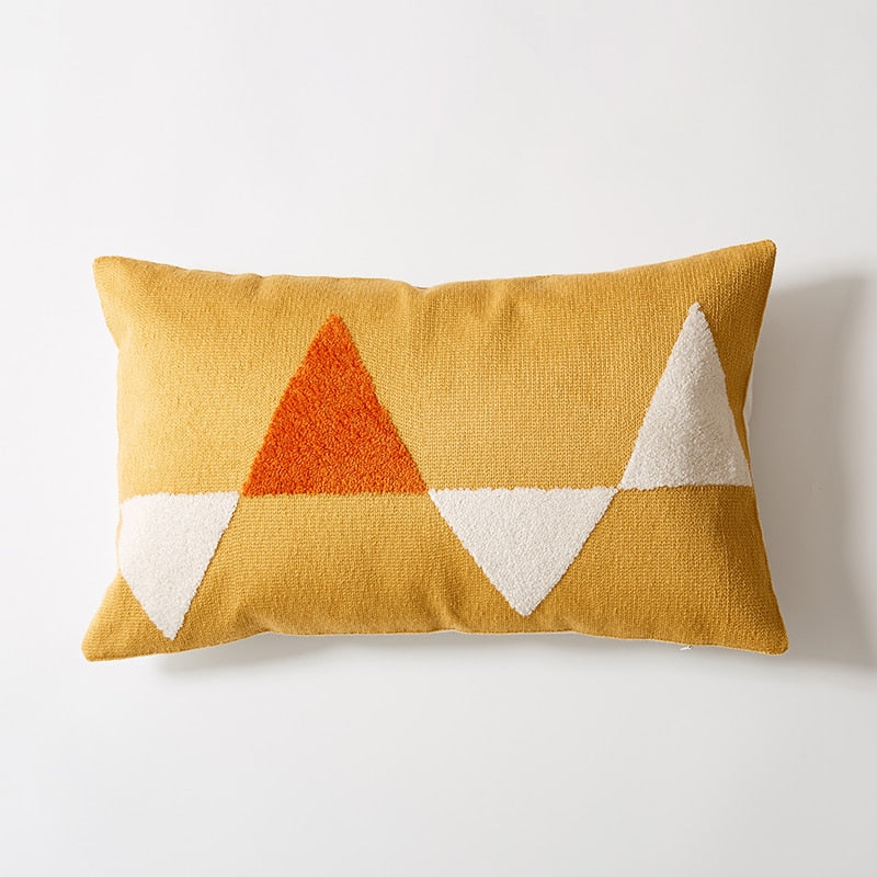 Cushion Cover 30x50cm Abrstract Gometric Rectangle Pillow Cover Soft Cozy Home Decoration for living room Kids Room Color Block