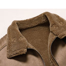 Winter jackets for men warm parka classic breathable faux fur thicken outwear turn collar