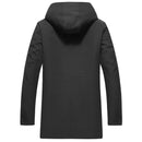 Winter Real Mink Fur Jacket Men Parkas Coat Hooded Removable Liner Business Casual Thick Warm Windproof Hat Outwear