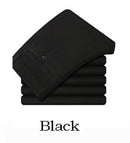 Summer Thin Mens Suit Pants Cotton Stretch Office Business Casual Comfortable Straight Trousers