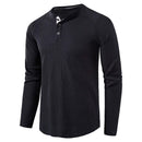 Fine Plaid Long Sleeves Soft t-Shirts Casual Fitness Men Tops Pullover