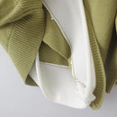 Women Clothing Sweaters Autumn Winter Pullover O-Neck Long Sleeve Knitted Jumper