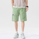 Short Comfortable Breathable All-Match Casual Men Pocket Shorts Working Men Beach Short Big