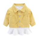 Girl Clothes Set with Bear Plush Kids Jacket and Sweatshirt Dress Suit for Girls Spring Cute Clothing Suit Novelty