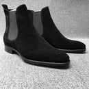 Men Chelsea Boots Spring Autumn High Help Classic Style Casual Boots Men Shoes