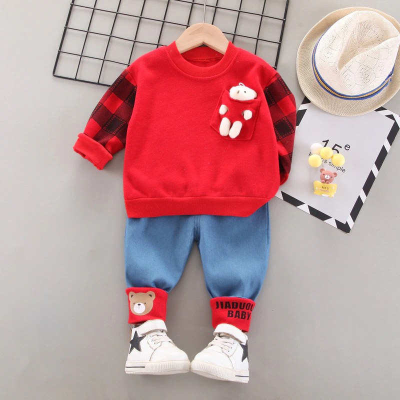 Baby boy clothes summer 2-piece cotton vest short-sleeve shorts suits for boys casual suits children's clothes baby suit