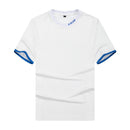 Elastic Men T-Shirt O-Neck Short Sleeve Men T Shirt for Clothing T Shirt Men Top
