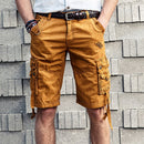 Summer Shorts Section Denim Shorts Men Cotton Short Fat Increase Young Men Bags Overalls