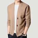 Men Sweater Cardigan Business Gentleman Casual Solid Pockets Comfortable Fit Knitting Jackets Male Coat Clothing