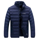 Autumn Winter Thick Warm Down Jackets Casual Stand Collar Slim Portable Parkas White Duck Down Coats Outwear Windbreaker Clothes