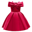 Childrens Dresses Girls Strapless Kids Clothes Little Girl Sling Evening Princess Party Evening Costume