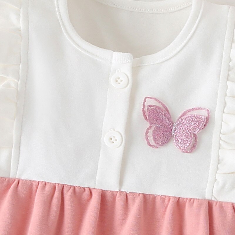 Autumn and Winter Children Clothing Infant Triangle Romper Baby Girls Bodysuits Newborn Clothes Kids One-pieces with Hat